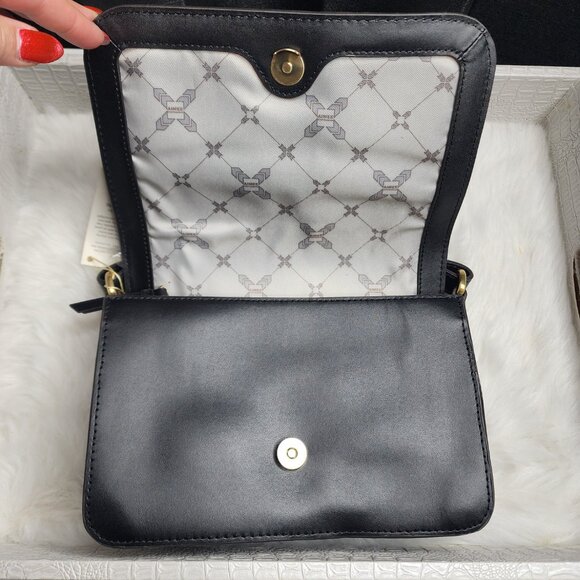 Brand New Aimee Kestenberg Black Leather crossbody bag - Picture 3 of 6